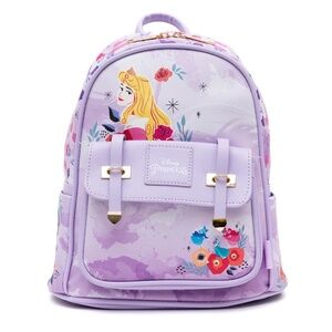 WondaPop Disney Princess Sleeping Beauty Aurora 11" Vegan Leather Mini Backpack
